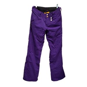 Volcom Nimbus carbon snowboard/ski pants deep purple sz xs
